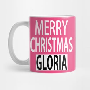 Merry Christmas Gloria Mug